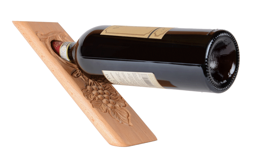 Rubinyan Weinhalter aus Holz