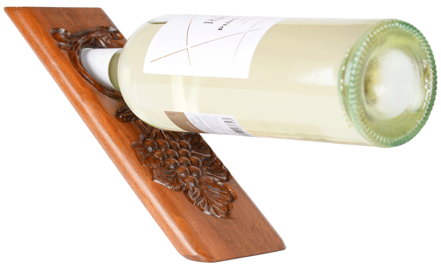 Holz-Weinhalter Rubinyan Dunkel